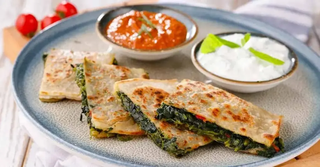“Gözleme” With Spinach