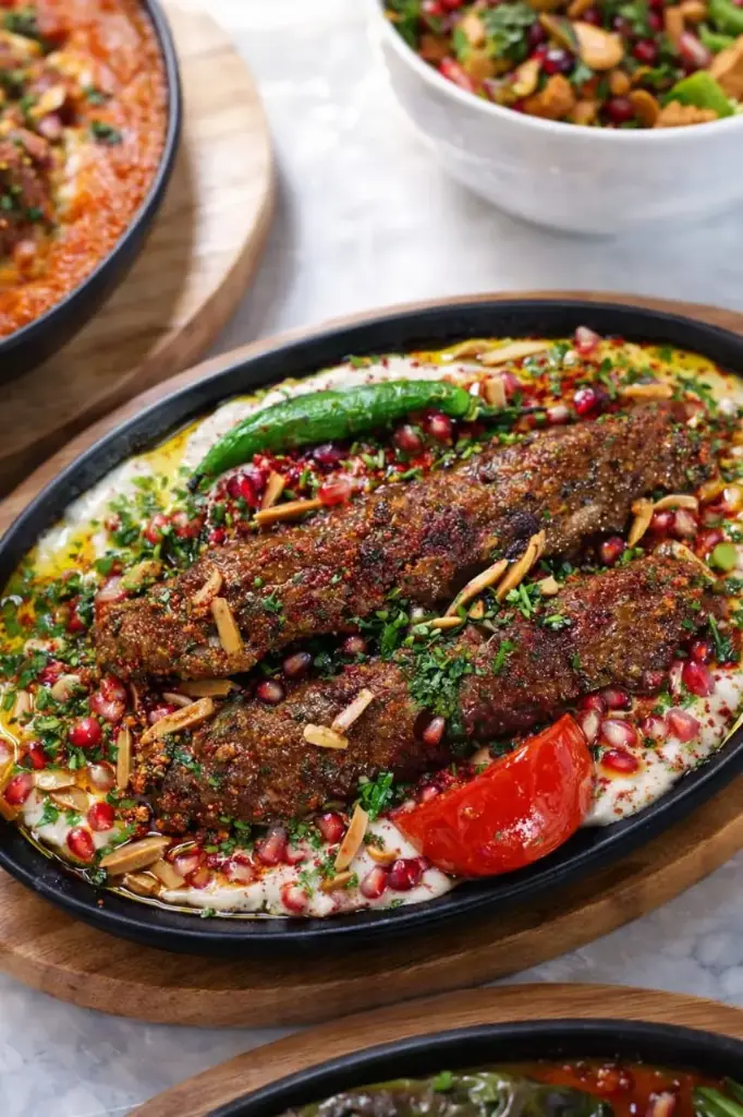 Adana Kebap With Yoghurt