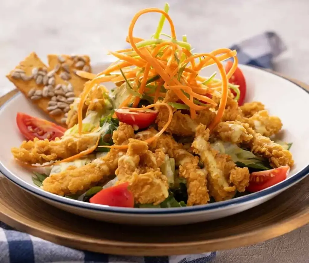 Crispy Chicken Salad