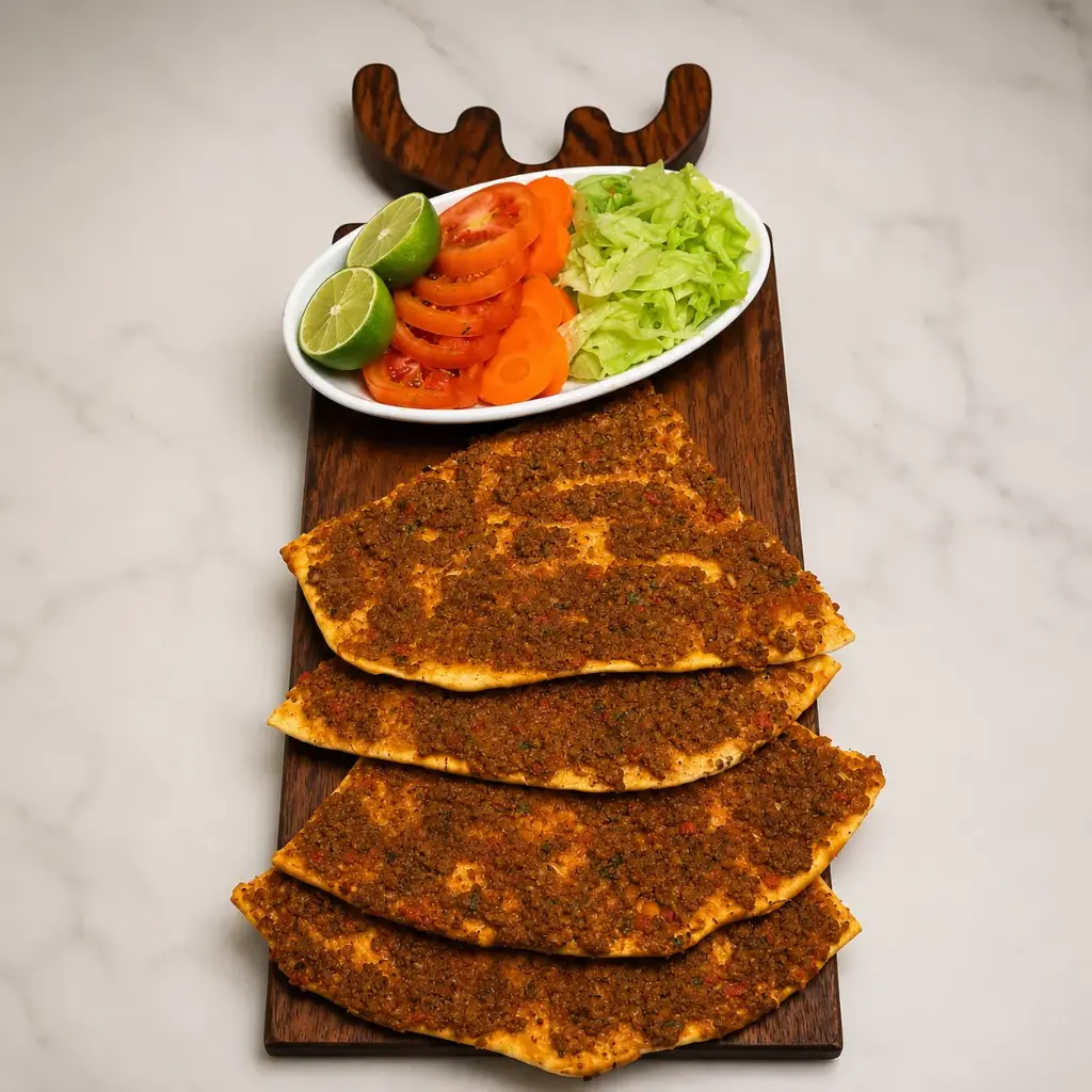 Traditional Turkish Lahmacun