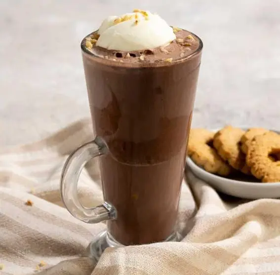 Hot Chocolate With Ice- Cream