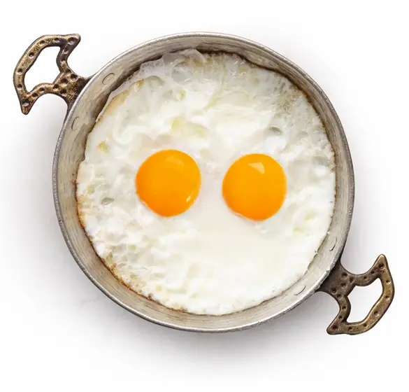 Fried Eggs With Butter