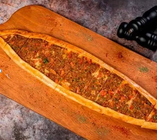 Pide with Ground Beef